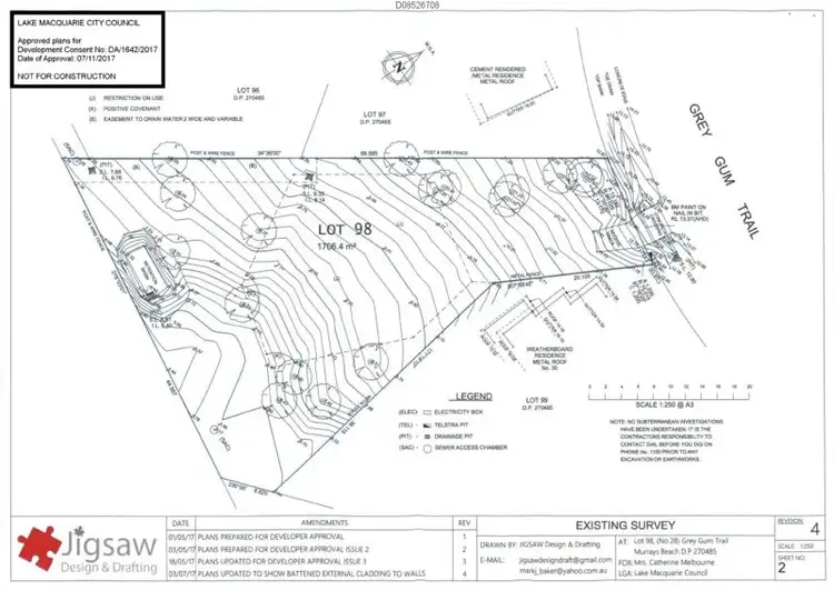 Third view of Homely land listing, 28 Grey Gum Trail, Murrays Beach NSW 2281