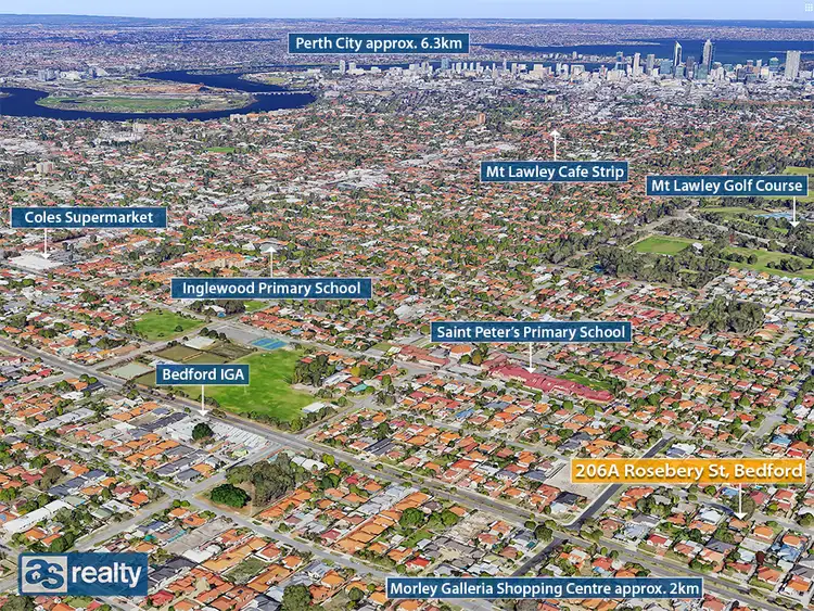 Third view of Homely house listing, 206A Rosebery Street, Bedford WA 6052