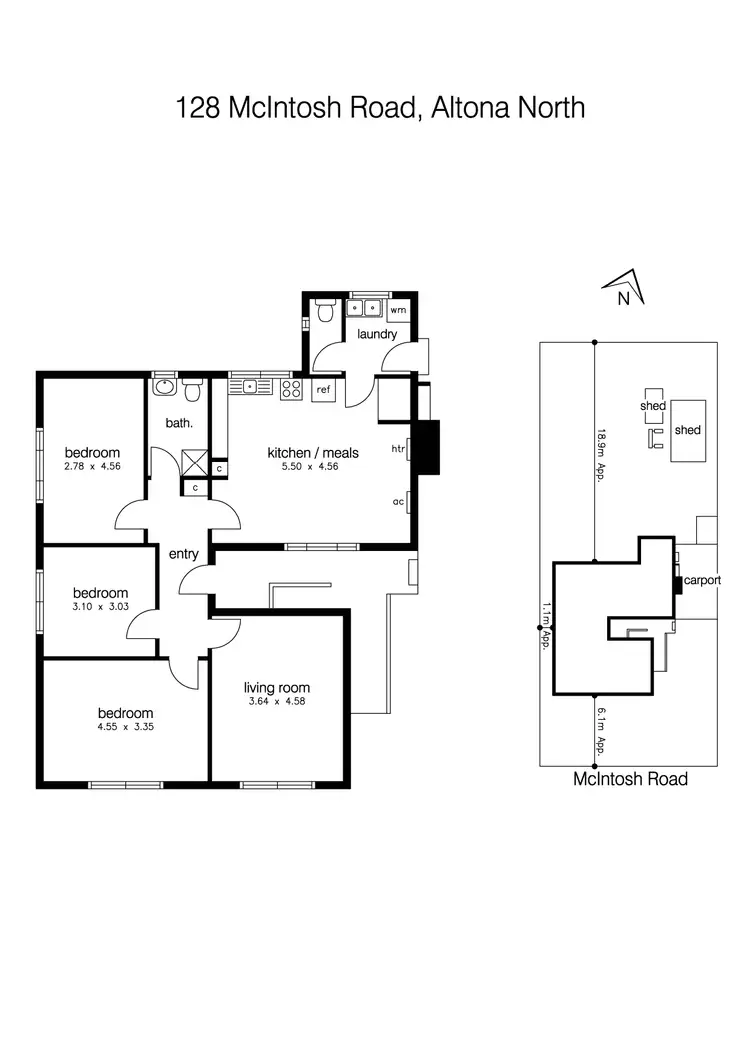 Fifth view of Homely house listing, 128 McIntosh Road, Altona North VIC 3025