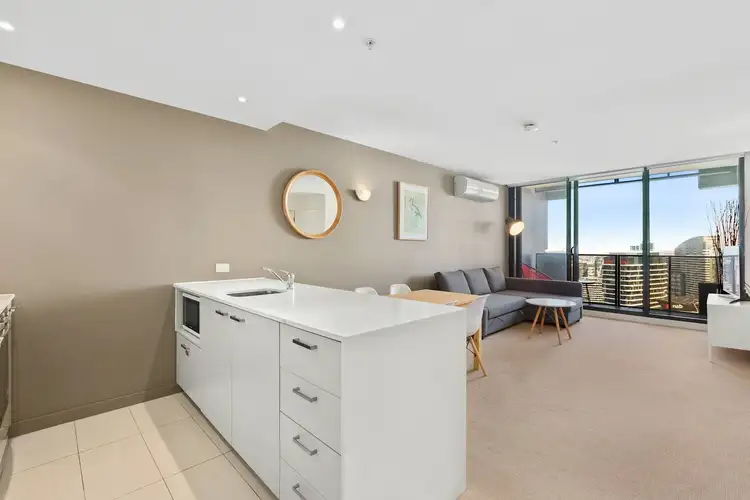 Second view of Homely apartment listing, 3609/200 Spencer Street, Melbourne VIC 3000