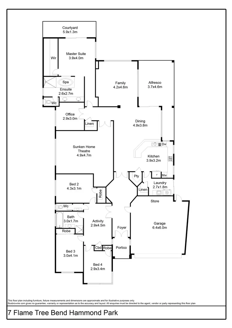 Sixth view of Homely house listing, 7 Flametree Bend, Hammond Park WA 6164