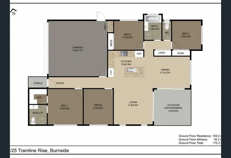 Second view of Homely house listing, 2/25 Tramline Drive, Burnside QLD 4560