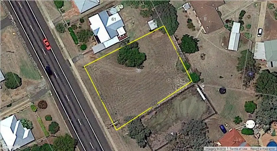 Main view of Homely land listing, 63 Toowoomba Road, Oakey QLD 4401