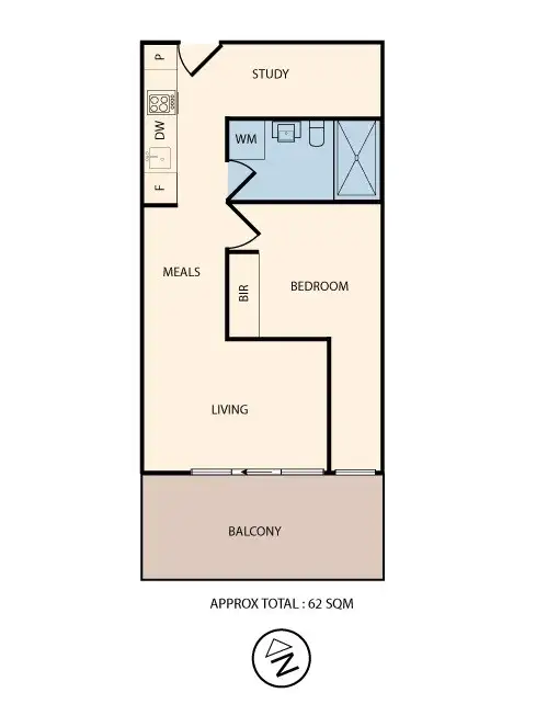 Second view of Homely apartment listing, 207/2 Clarkson Court, Clayton VIC 3168