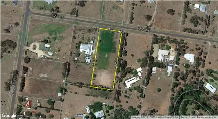 Main view of Homely land listing, 3 Voll Avenue, Oakey QLD 4401