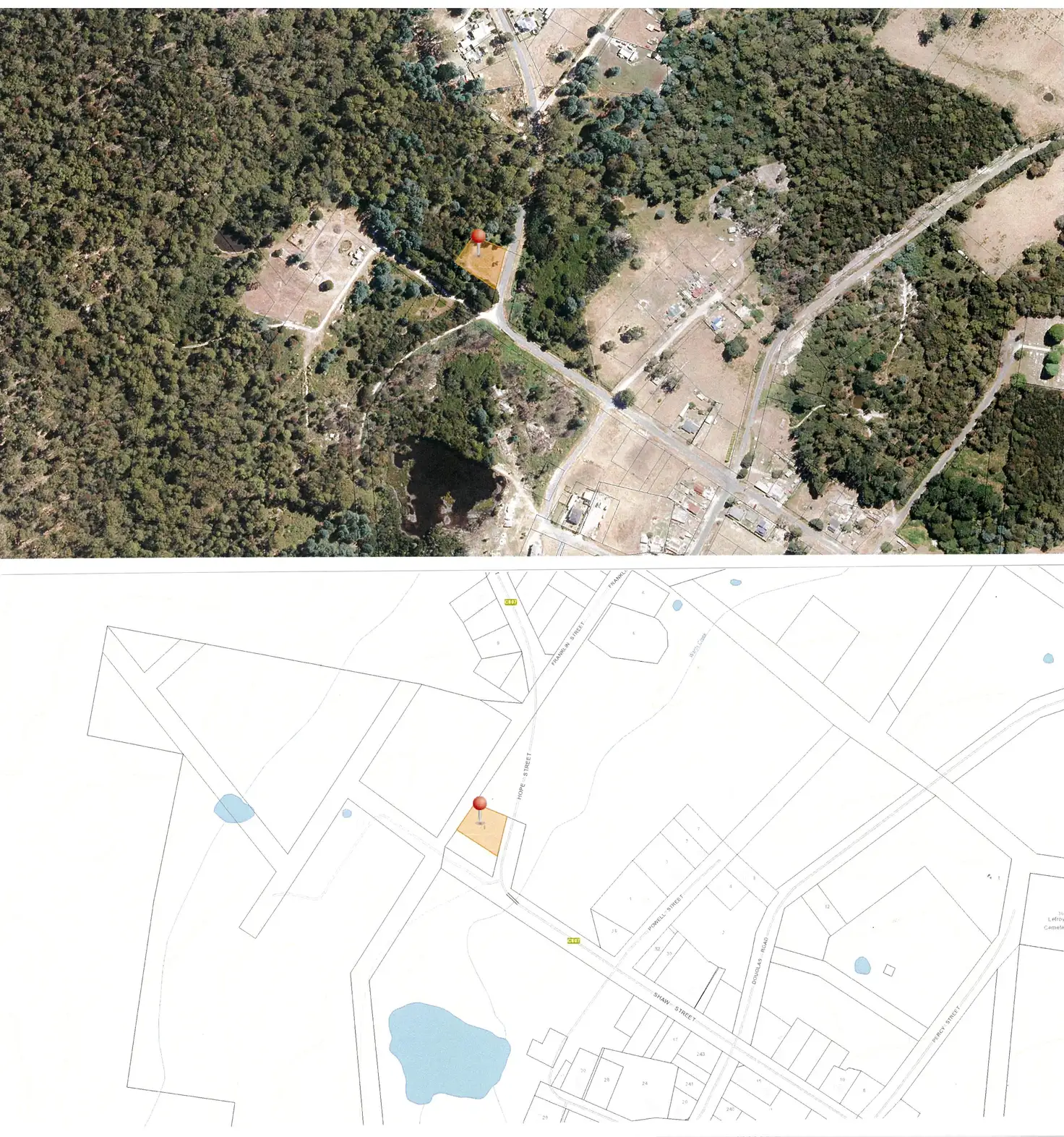 Main view of Homely land listing, Hope Street, Lefroy TAS 7252