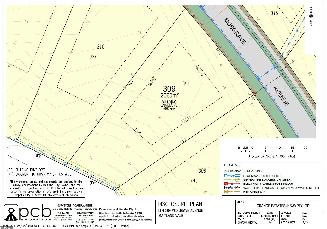 Main view of Homely land listing, Lot 309 Musgrave Avenue, Maitland Vale NSW 2320