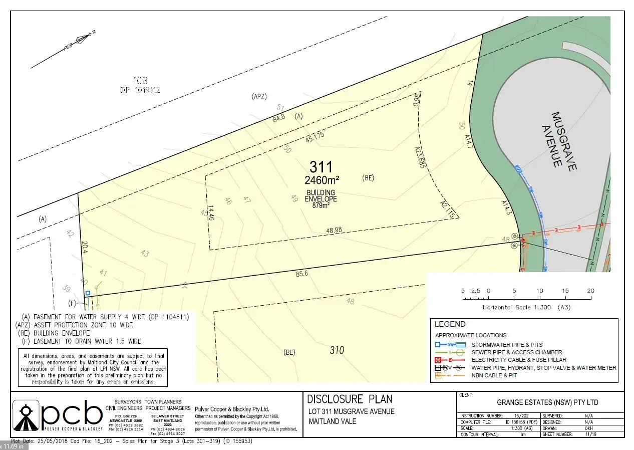 Main view of Homely land listing, Lot 311 Musgrave Avenue, Maitland Vale NSW 2320