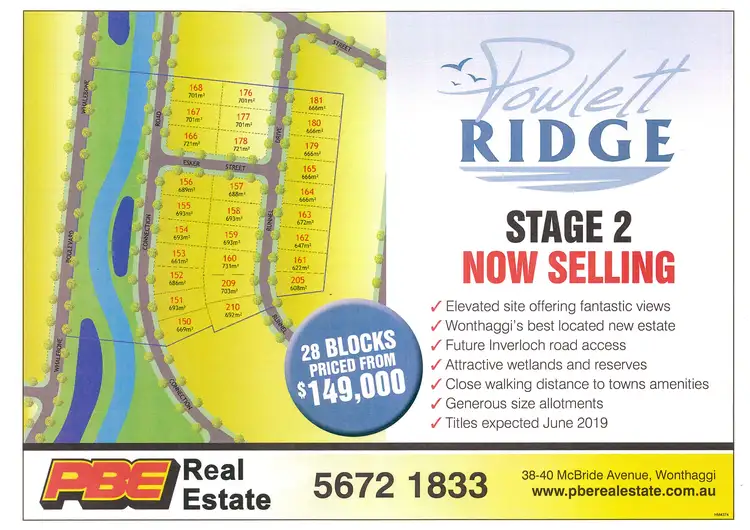 Second view of Homely land listing, Lot 162 Powlett Ridge Estate, Wonthaggi VIC 3995