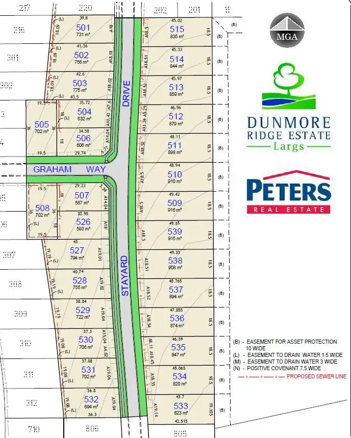 Main view of Homely land listing, Lot 513 Stayard Drive, Largs NSW 2320