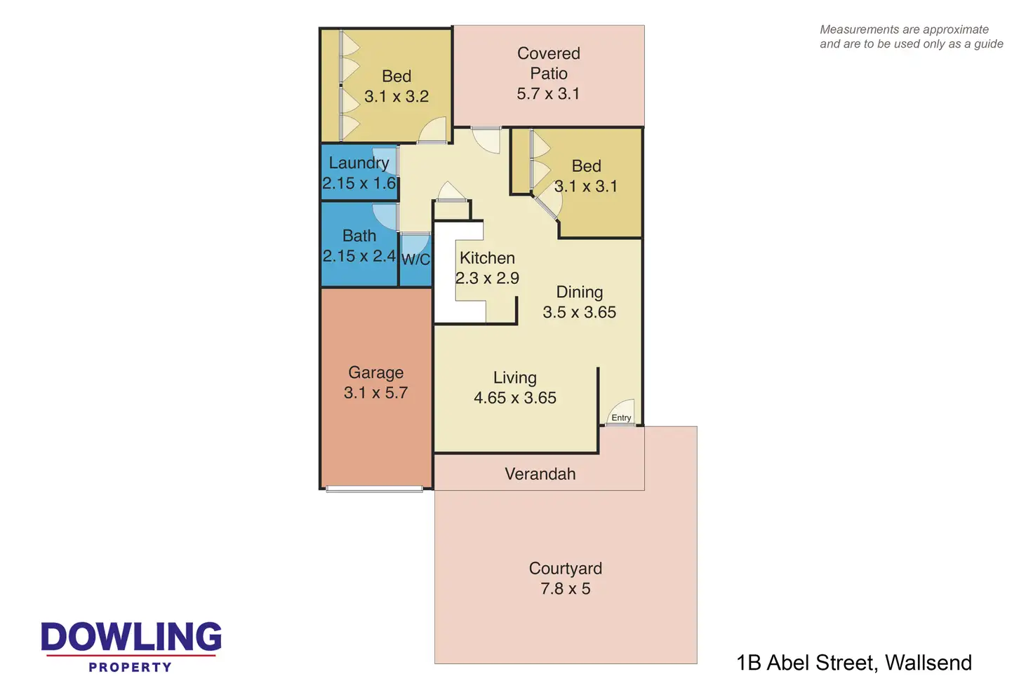 Main view of Homely villa listing, 1B Abel Street, Wallsend NSW 2287