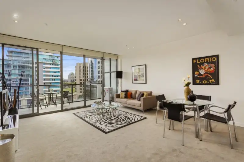 Main view of Homely apartment listing, 704/55 Queens Road, Melbourne VIC 3004