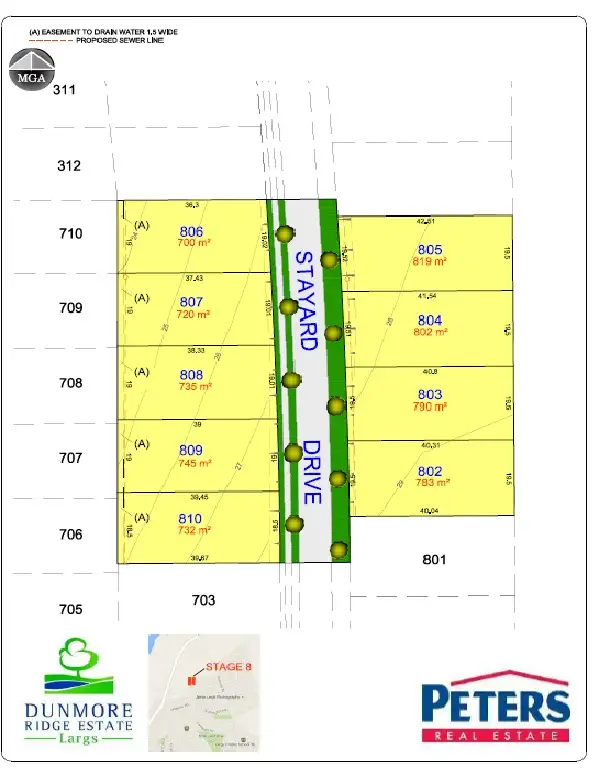 Main view of Homely land listing, LOT 804 Stayard Drive, Largs NSW 2320
