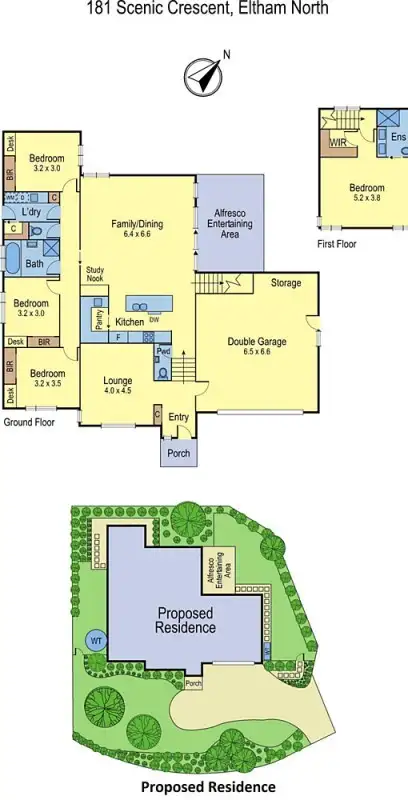 Fourth view of Homely land listing, 181 Scenic Crescent, Eltham North VIC 3095