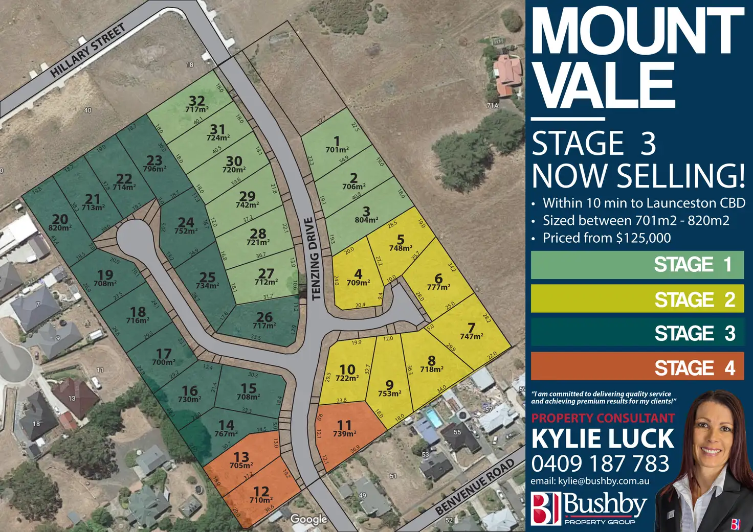 Main view of Homely land listing, LOT 22 Stage 3 - Mount Vale Estate, St Leonards TAS 7250