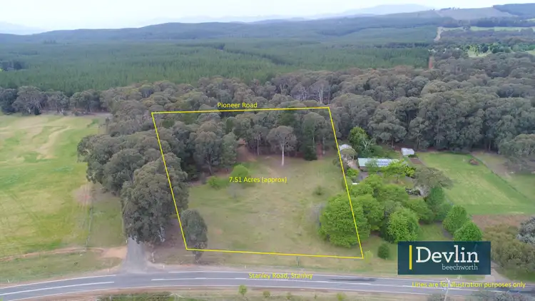 Third view of Homely land listing, LOT 10 Cnr Stanley & Europa Gully Roads, Stanley VIC 3747
