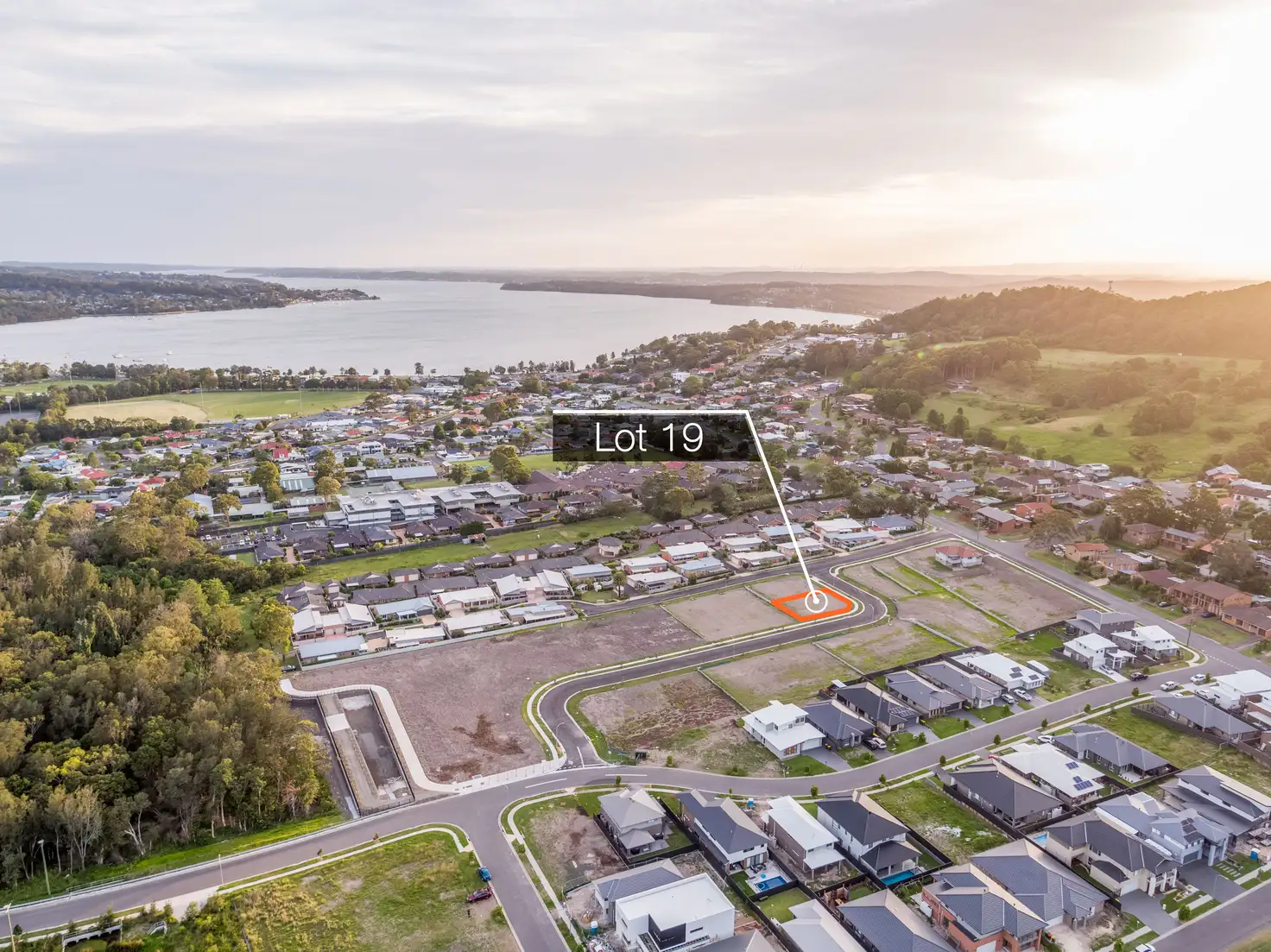 Main view of Homely land listing, 4 Burgin Way, Warners Bay NSW 2282
