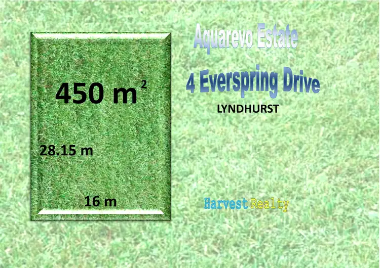Main view of Homely land listing, LOT 314 Everspring Drive, Lyndhurst VIC 3975