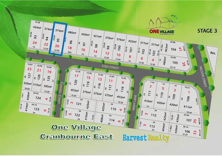 Second view of Homely land listing, LOT 95, 20 Ezra St, Cranbourne East VIC 3977