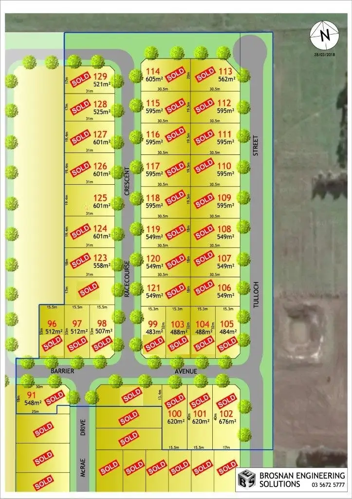 Main view of Homely land listing, LOT 125 Cloverdale Park, Dalyston VIC 3992