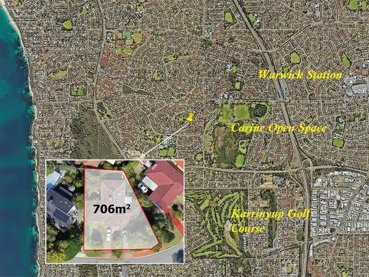 Second view of Homely house listing, 22 BALLIDON CRESCENT, Carine WA 6020