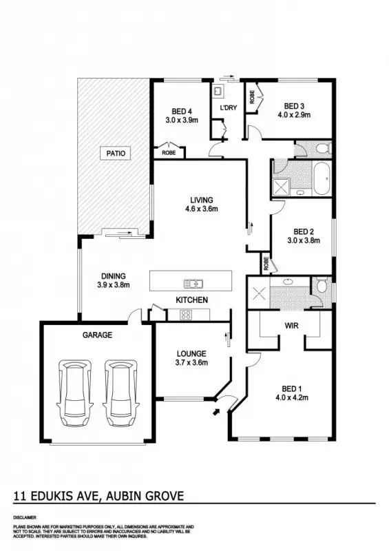 Second view of Homely house listing, 11 Edulis Avenue, Aubin Grove WA 6164