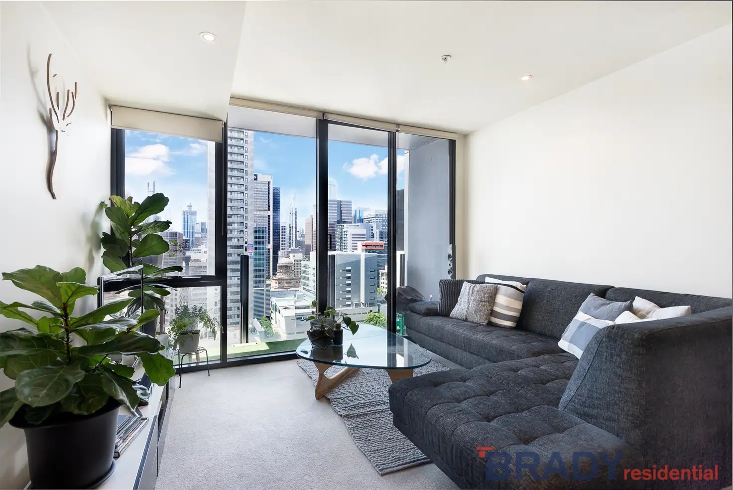Main view of Homely apartment listing, 2101/28 Wills Street, Melbourne VIC 3000