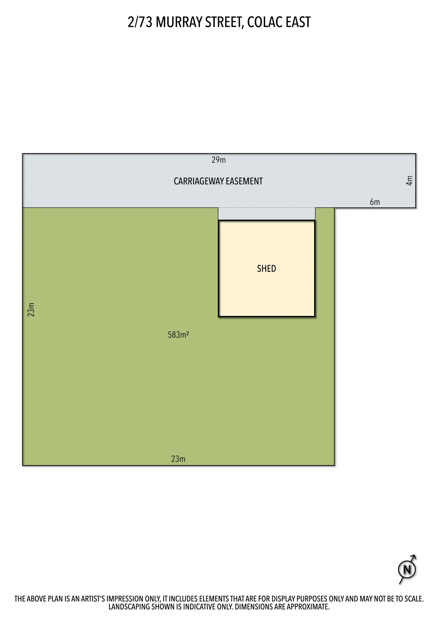 Main view of Homely land listing, 2, 73 Murray Street, Colac VIC 3250