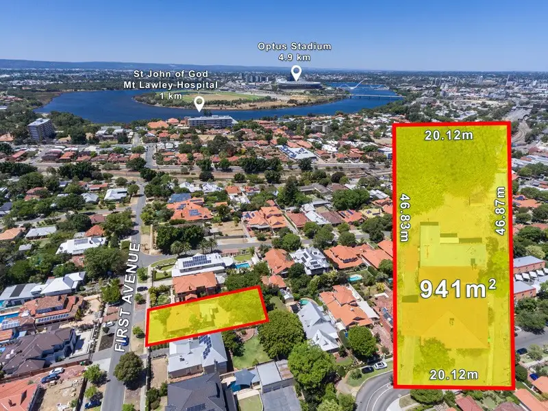 Main view of Homely house listing, 21 First Avenue, Mount Lawley WA 6050