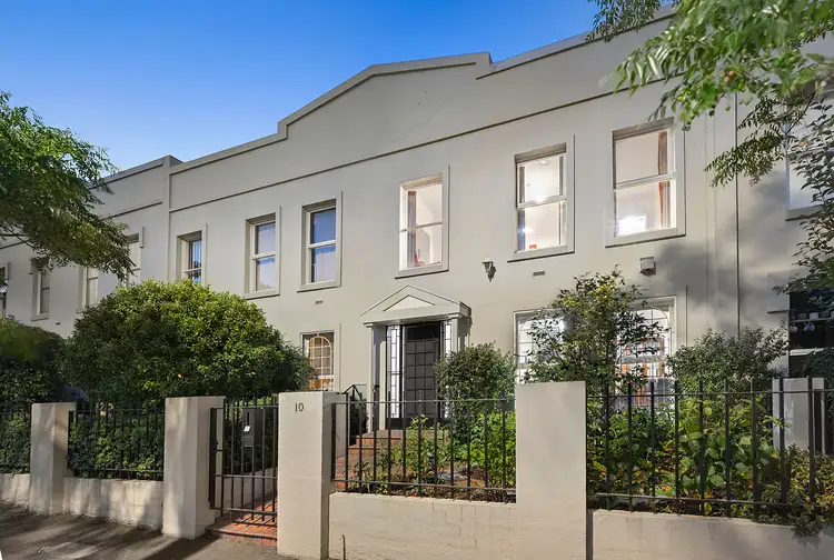 Main view of Homely townhouse listing, 10 Ievers Street, Parkville VIC 3052