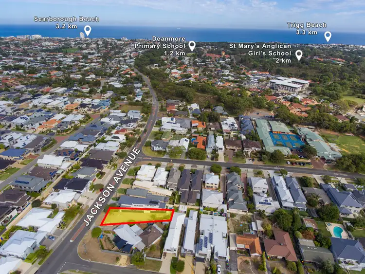 Third view of Homely land listing, 60B Jackson Avenue, Karrinyup WA 6018