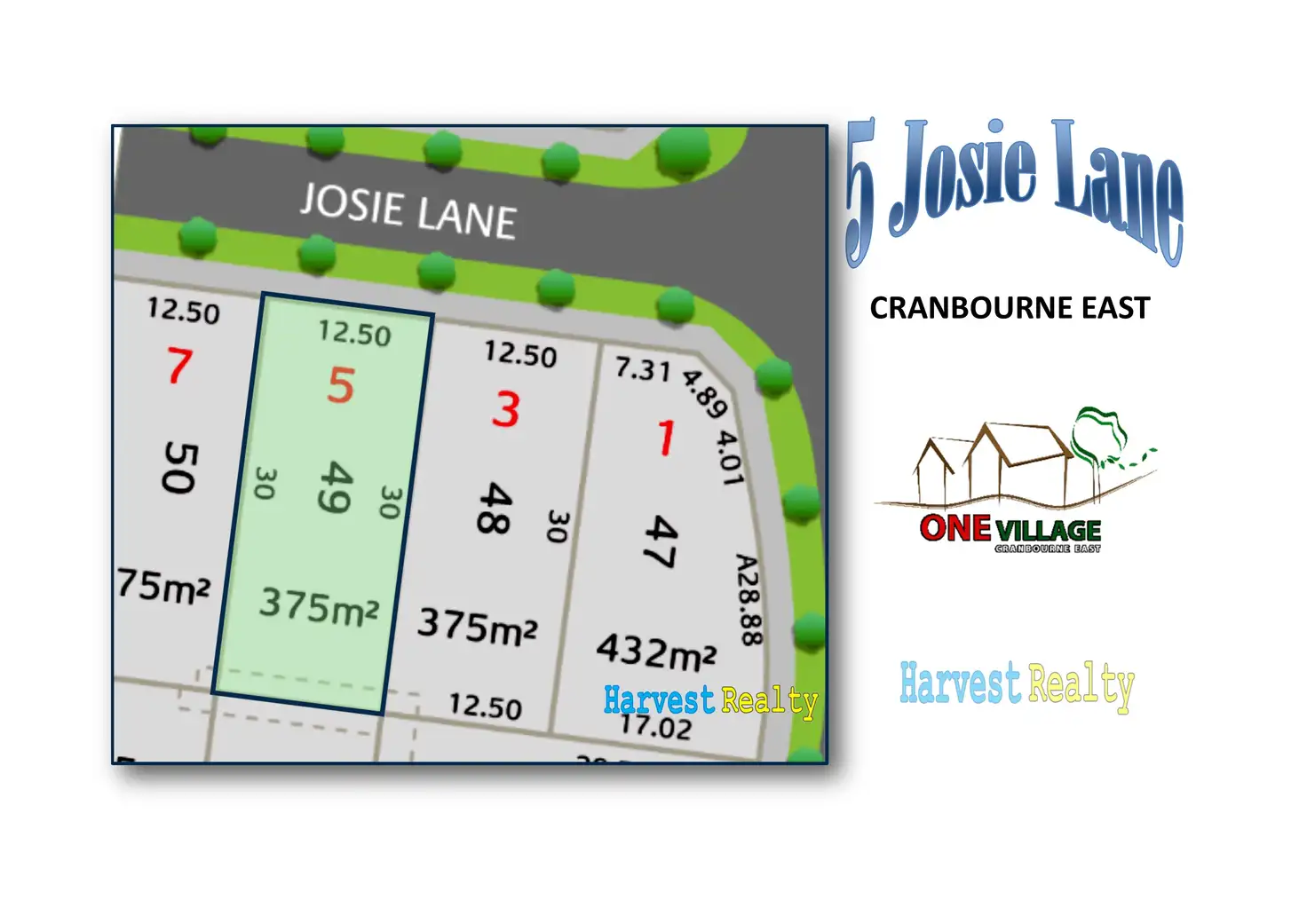 Main view of Homely land listing, 5 Josie Lane, Cranbourne East VIC 3977