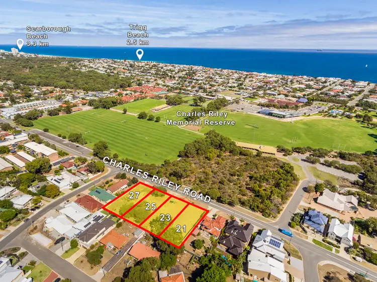 21, 23, 25, 27 Charles Riley Road, North Beach WA 6020