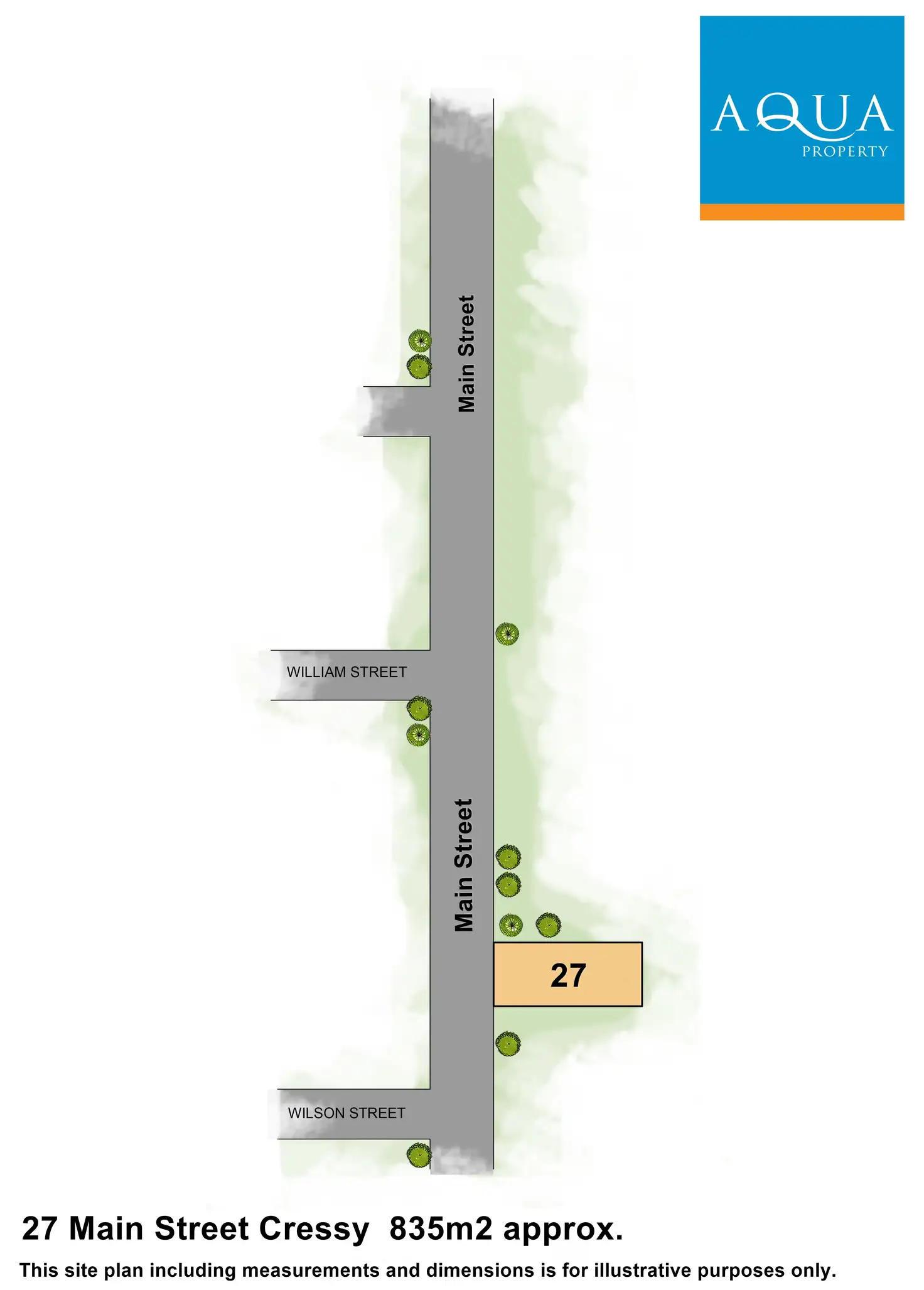 Main view of Homely land listing, 27 Main Street, Cressy TAS 7302