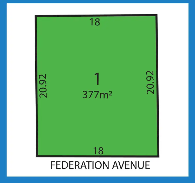 Main view of Homely land listing, 1 Federation Avenue, Horsham VIC 3400
