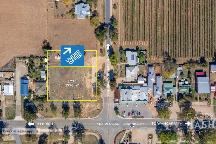LOT 2 Snow Road, Milawa VIC 3678