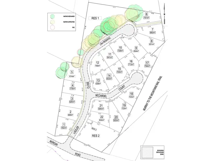Main view of Homely land listing, LOT 6 Morgan Road, Wangaratta VIC 3677