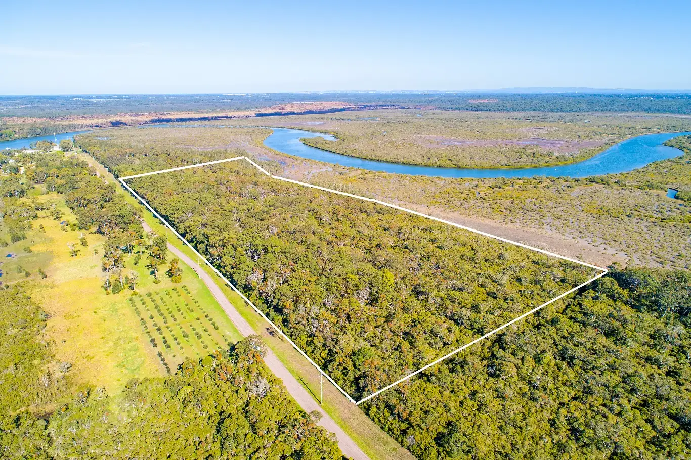 Main view of Homely land listing, 264 MOFFATS ROAD, Swan Bay NSW 2324