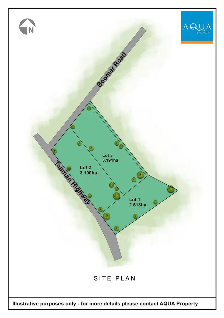 Fourth view of Homely land listing, LOT 2 and 3 Cnr Boomer Road and Tasman Highway, St Leonards TAS 7250