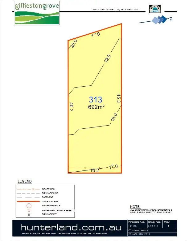 Second view of Homely land listing, LOT 313 Holland Avenue, Gillieston Heights NSW 2321