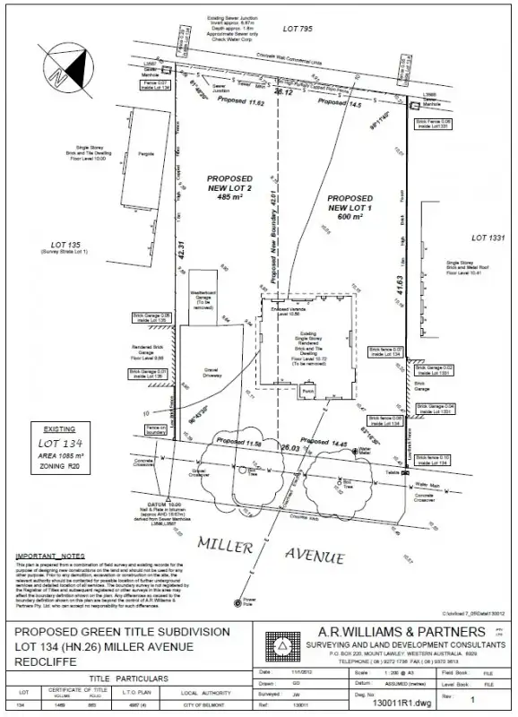 Third view of Homely land listing, 26 Miller Avenue, Redcliffe WA 6104