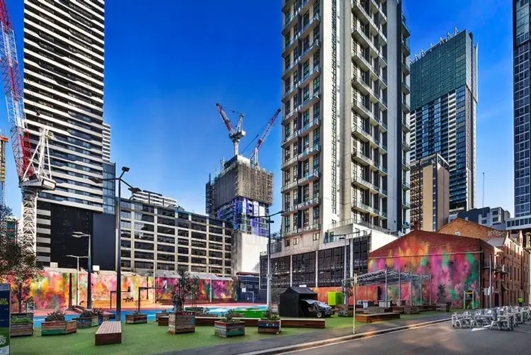Main view of Homely apartment listing, 1304/31 Abeckett Street, Melbourne VIC 3000