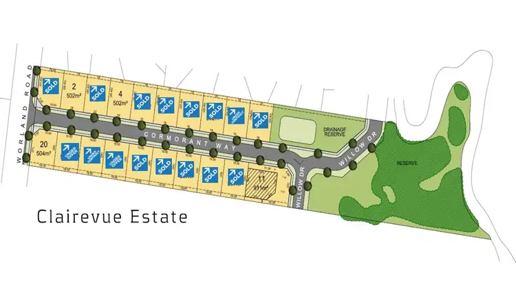 Second view of Homely land listing, LOT 19, 21-25 Worland Road, Wangaratta VIC 3677