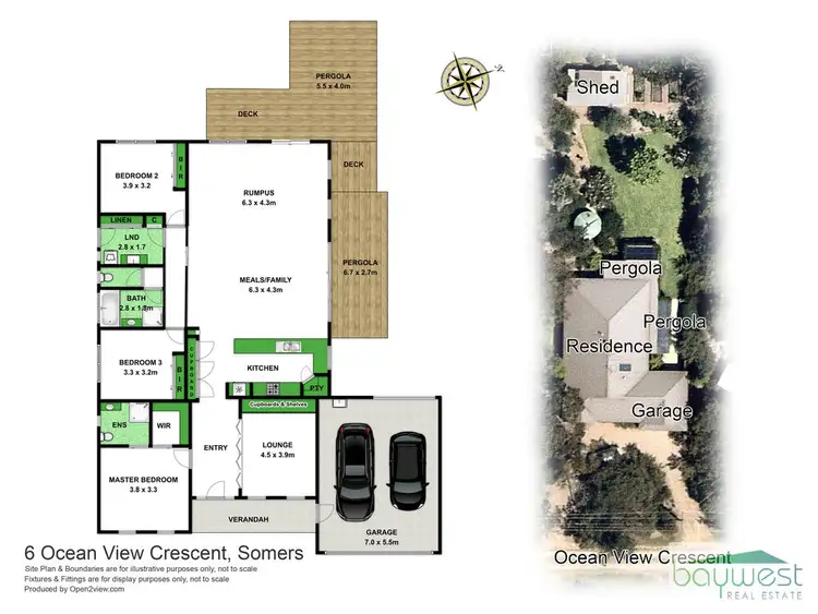 Third view of Homely house listing, 6 Ocean View Crescent, Somers VIC 3927