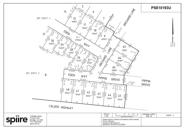 Third view of Homely land listing, LOT 41, Stage 2 Armitage Estate, Maiden Gully VIC 3551