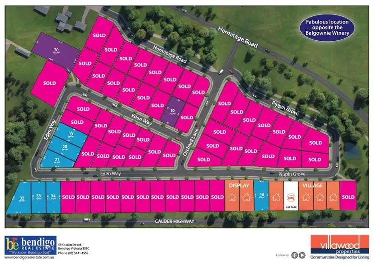 Main view of Homely land listing, LOT 37, Stage 3 Armitage Estate, Maiden Gully VIC 3551