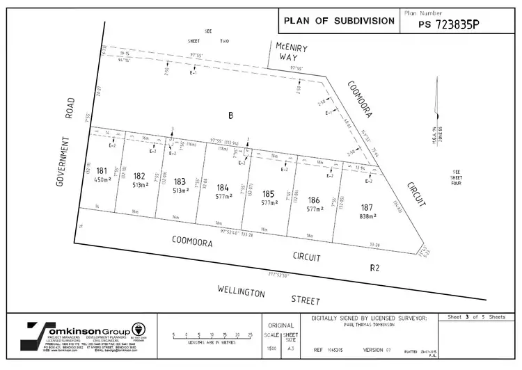 Third view of Homely land listing, LOT 183, Stage 5 Imagine - Stage 5, Strathfieldsaye VIC 3551