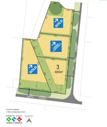Main view of Homely land listing, LOT 2 King Street, Oxley VIC 3678