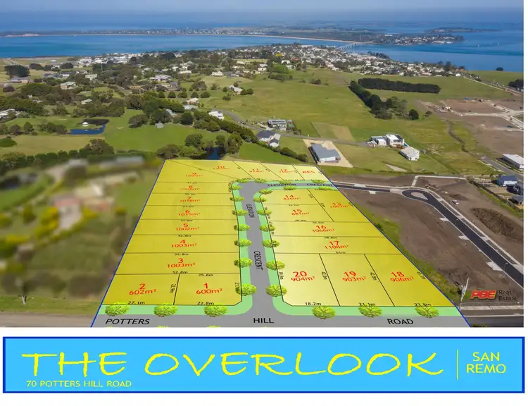 Main view of Homely land listing, LOT 20, 70 Potters Hill Road, San Remo VIC 3925
