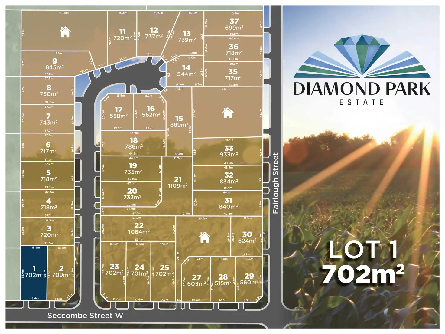 Main view of Homely land listing, LOT 1 Diamond Park Estate, Perth TAS 7300